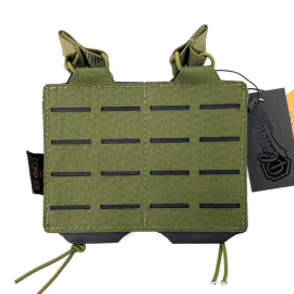 CONQUER DOUBLE RIFLE MAG POUCH  OD