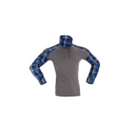 Invader Gear  Flannel Combat Shirt  Blue