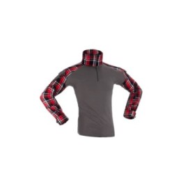 Invader Gear  Flannel Combat Shirt  Red
